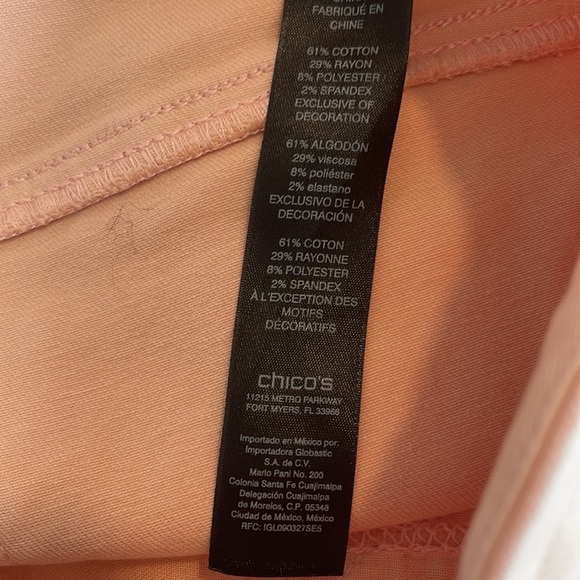 - Chico so slimming girlfriend ankle 1.5 pink jeans - Picture 5 of 16